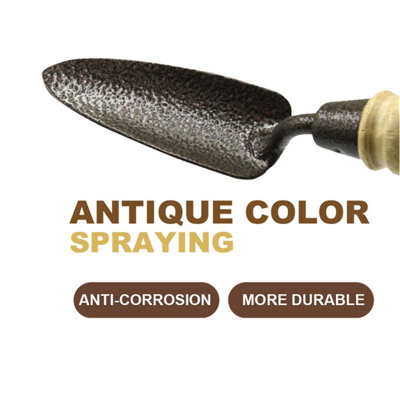 Antique color garden transplanter trowel