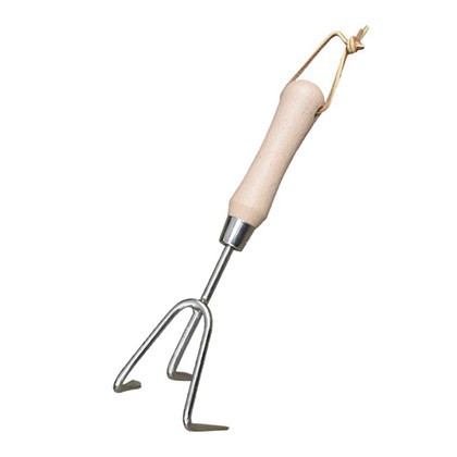 מטפח 3 שיניים עם ידית קצרה